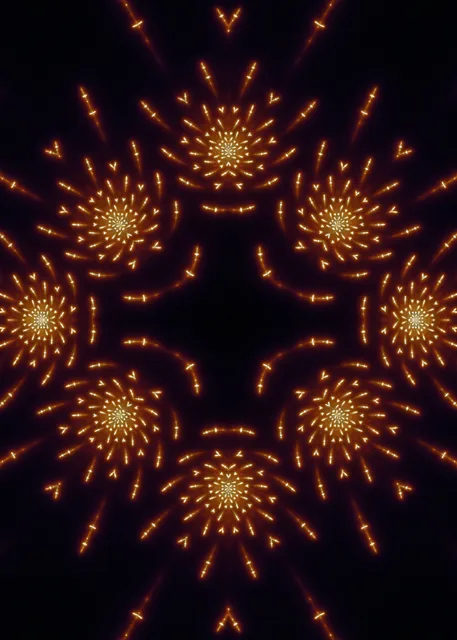 Flame Lattice