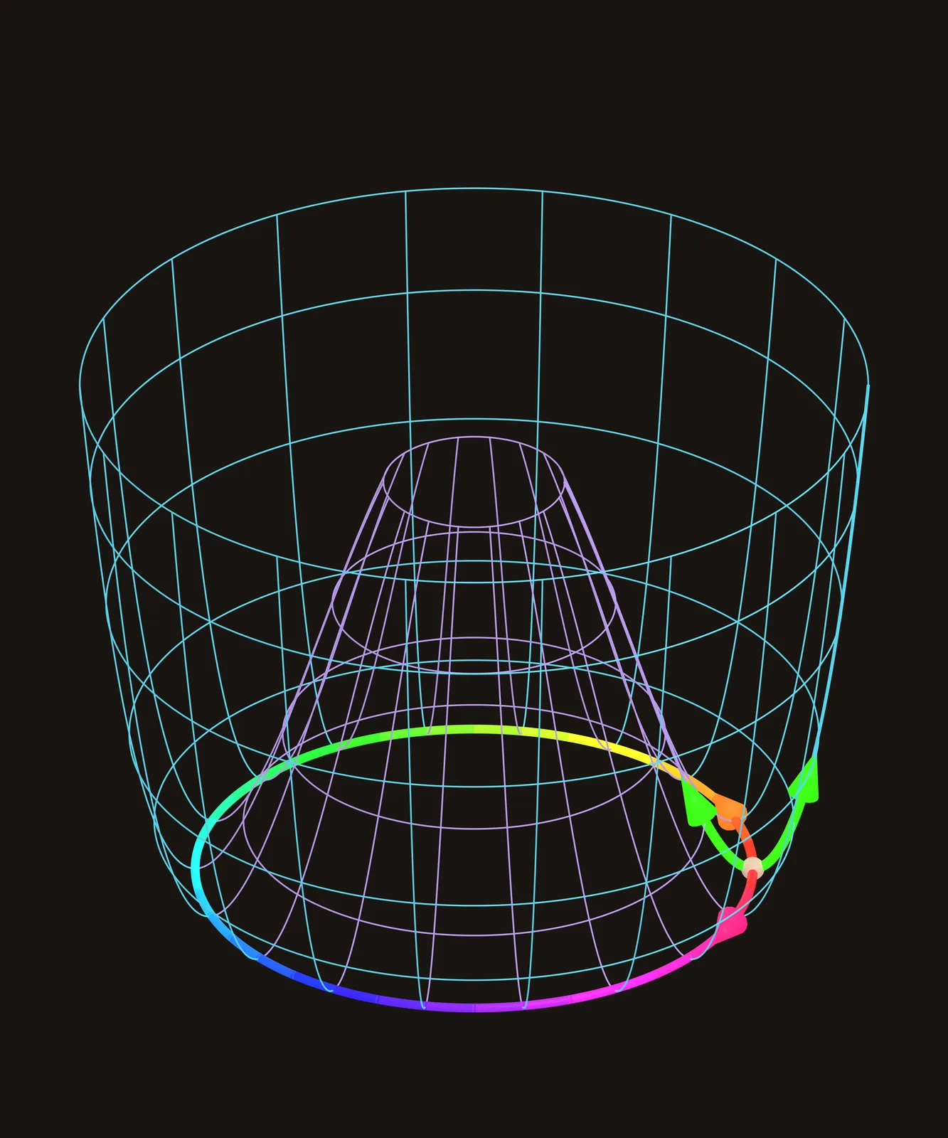 The Higgs Potential (Mexican Hat)